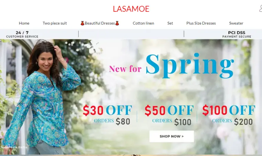 Lasamoe Review 2023: NOT A Genuine Fashion Store! See Why.