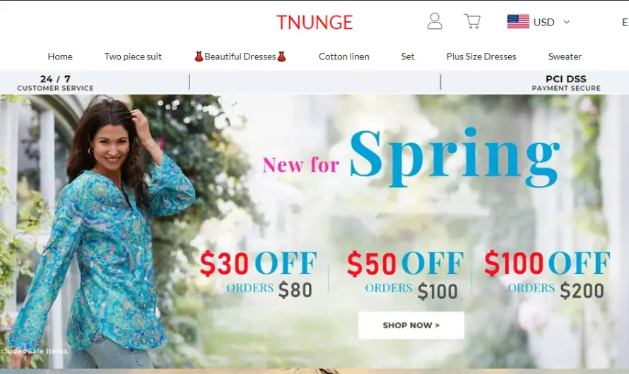 Tnhunge Review 2023: NOT A Genuine Clothing Store! See Why.