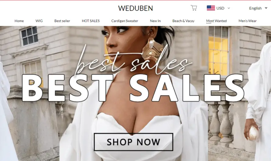 Weduben Review 2023: NOT A Genuine Clothing Store! See Why.