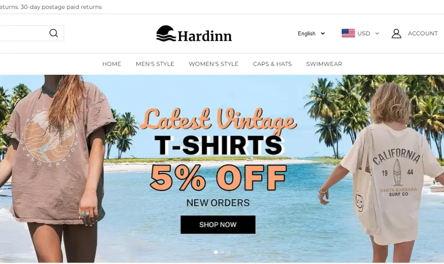 Hardinn Review 2023: Best store for trendy wears or scam? Check!