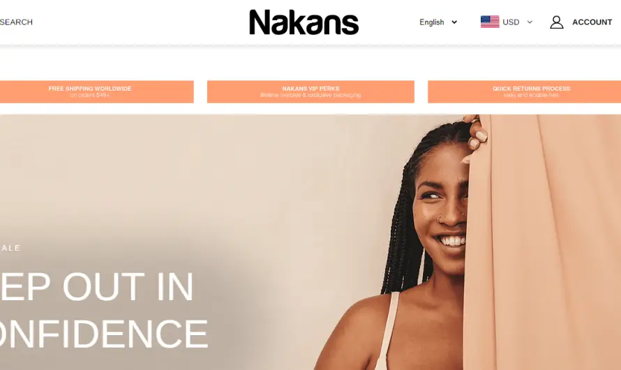 Nakans Review 2023: Genuine store for quality wears or scam? Check!