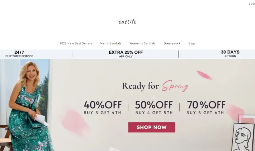 Eastite Review 2023: Genuine store for trendy wears or scam? Check!