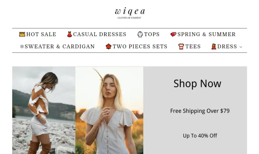 Wiqea Review 2023: Best store for quality wears or scam? Check!