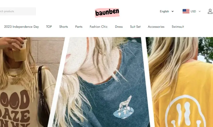 Baunben Review 2023: Best store for trendy wears or scam? Check!