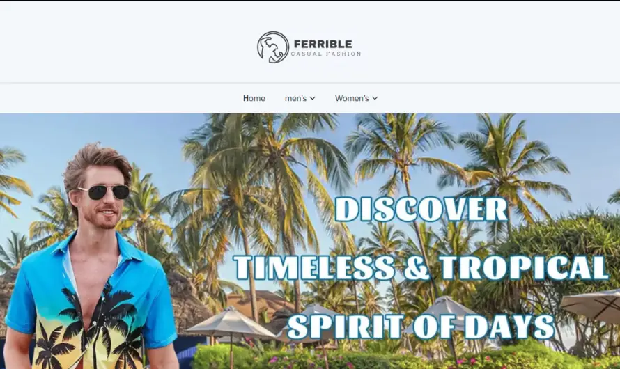 Ferrible Review 2023: Genuine store for trendy wears or scam? Check!