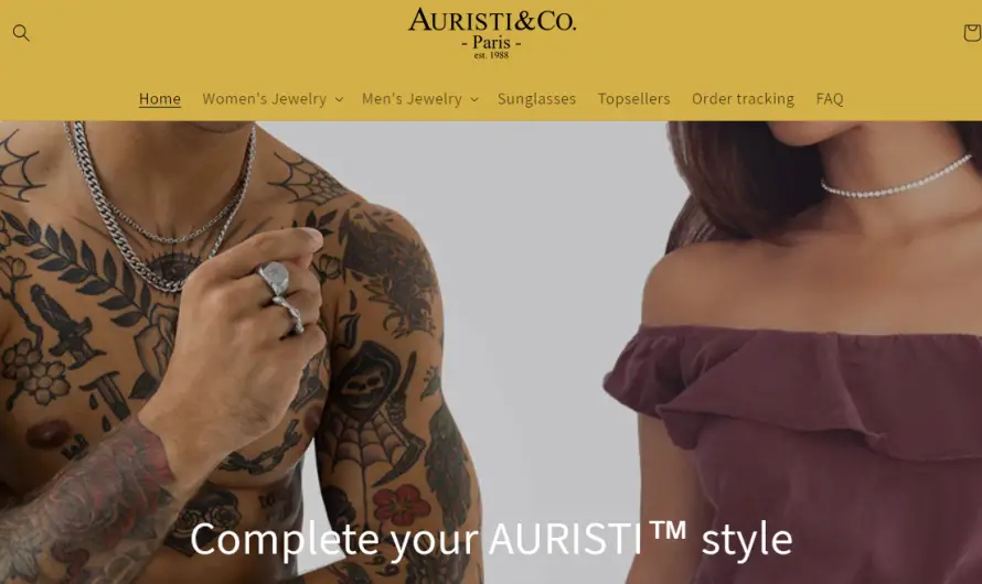 Auristi Review 2023: Genuine jewelry store or pure scam? Check!