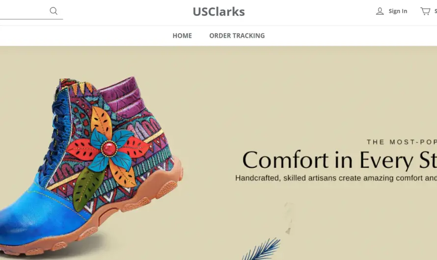 USclarks Review 2023: Genuine store for trendy fashion items or scam? Check!