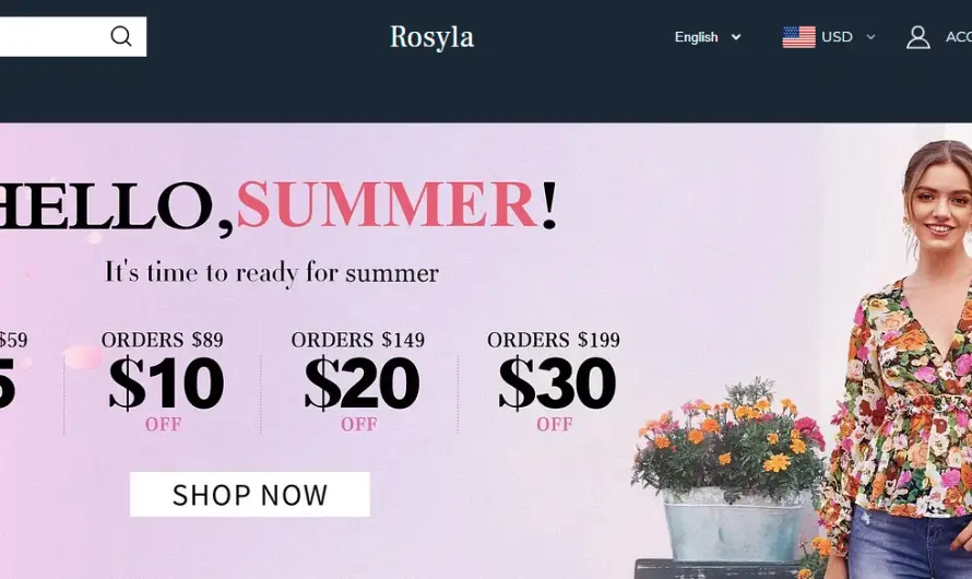 Rosyla Review 2023: Best store for quality fashion items or scam? Check!