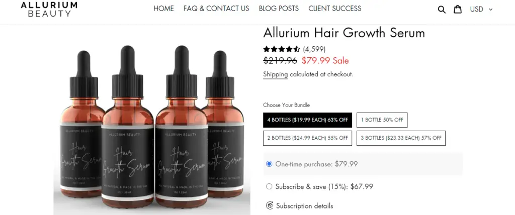 Allurium Hair Growth Serum Review Is This Hair Treatment Worth Buying   Allurium Beauty 1024x428 