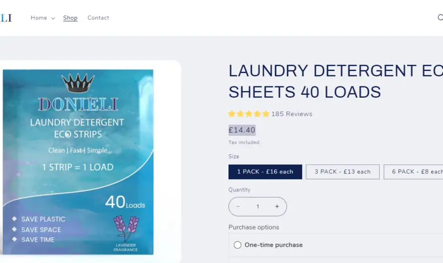 Donieli Laundry Detergent Strips Review: How Effective Is This Eco Sheet? Check!