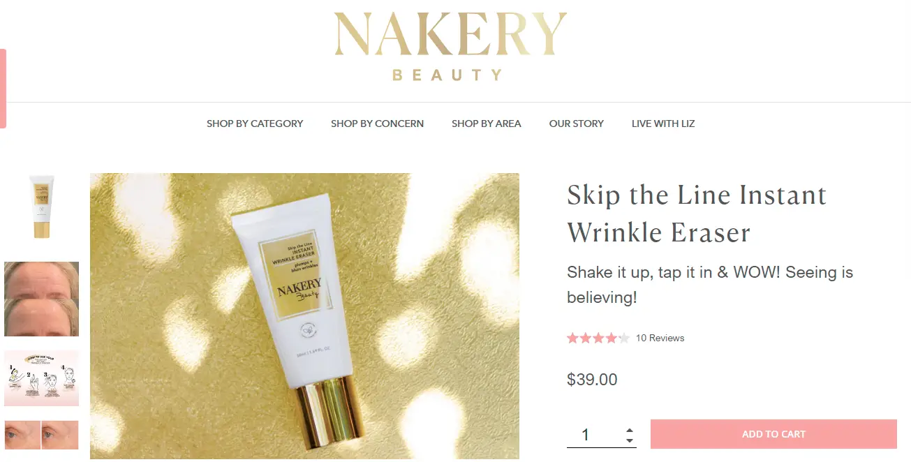 nakerybeauty.com