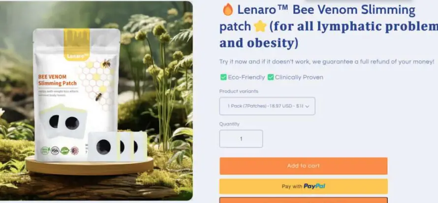 Should You Buy Lenaro Bee Venom Slimming Patch? Read To Know!