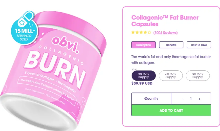 Is Obvi Collagenic Burn Worth The Hype? Here’s My Honest Review!