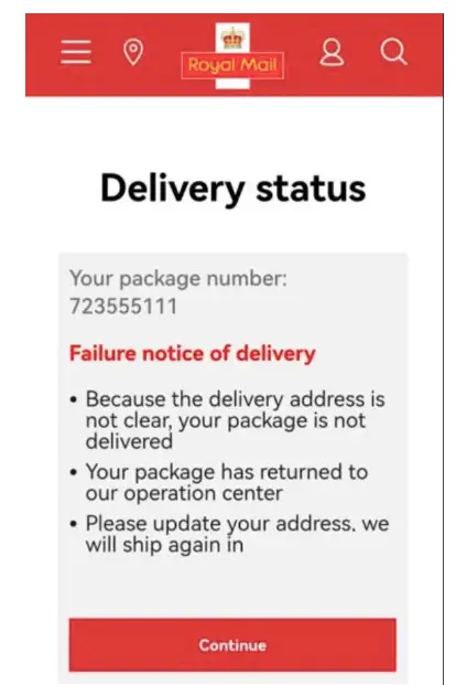 Royal Mail Scam Text: Do Not Fall For This Fake Delivery Message ...