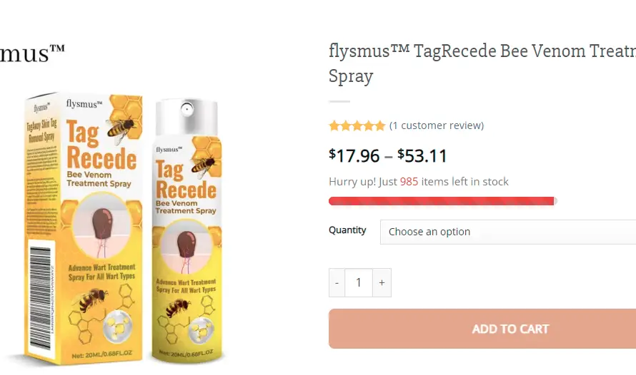 Do Not Buy Flysmus Tag Recede Bee Venom Treatment Spray Yet! Read This Review!