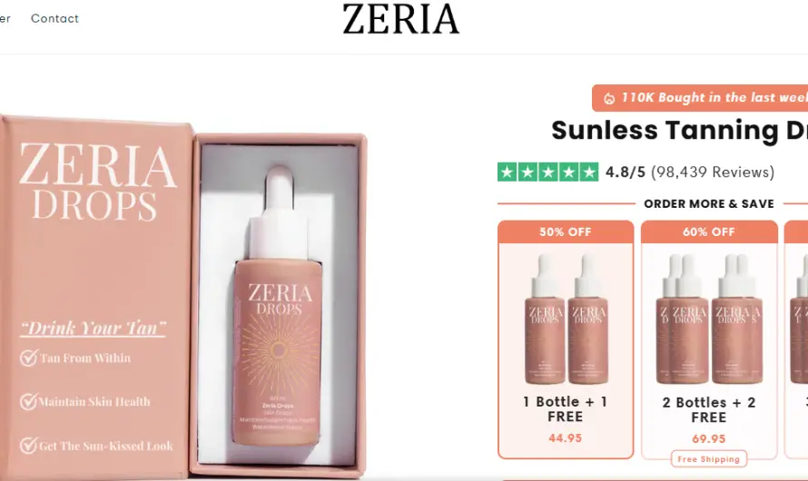 Does Zeria Tanning Drops Truly Work Well? Find Out Here!